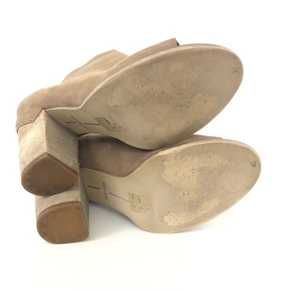 Dolce Vita Size 10 Noa Mules Stacked Heel Booties - Picture 7 of 7